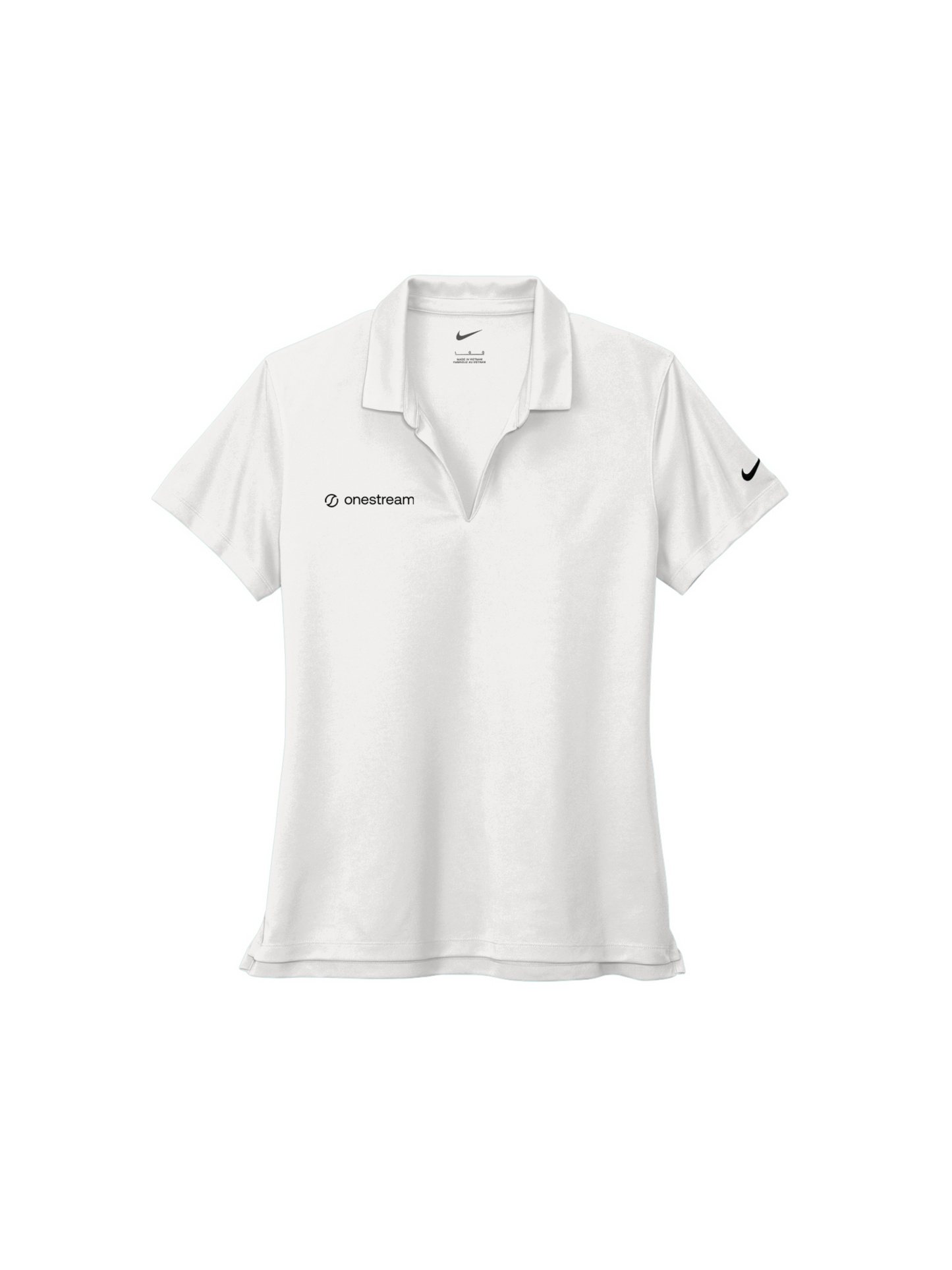 Women's White Nike Polo(US)